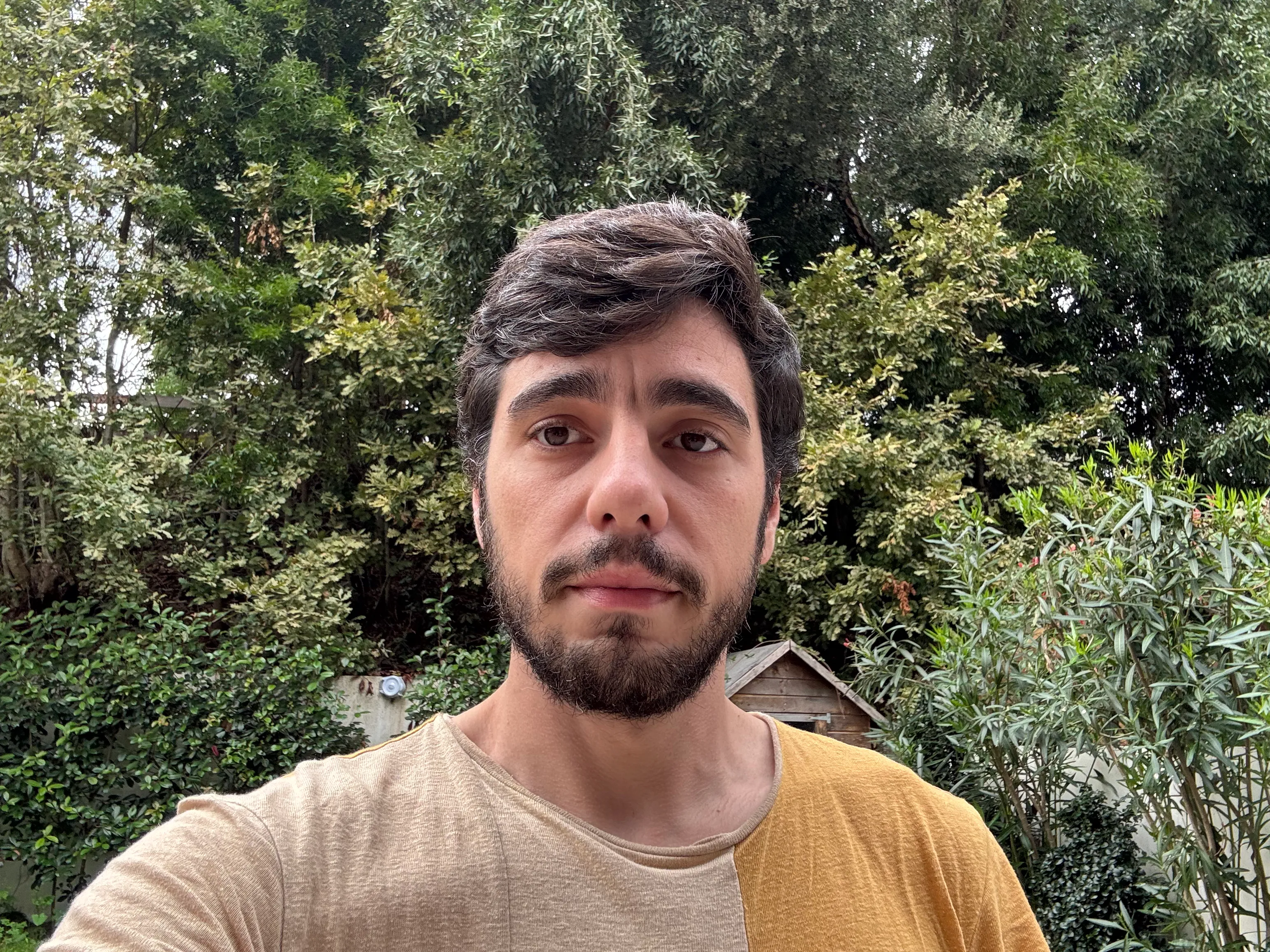 Portrait of Joao outdoors